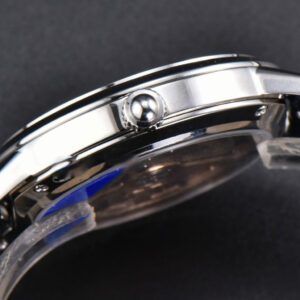 Rendez-Vous Night & Day 34mm APSF White Textured Dial Blue Leather Strap A898 - Image 25