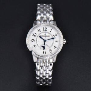 Rendez-Vous Night & Day 34mm APSF Diamond White Textured Dial SS Bracelet A898 - Image 8