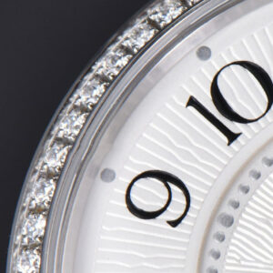 Rendez-Vous Night & Day 34mm APSF Diamond White Textured Dial SS Bracelet A898 - Image 11
