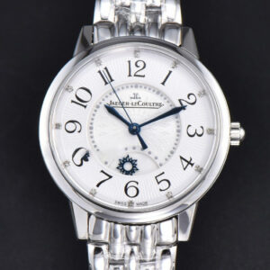 Rendez-Vous Night & Day 34mm APSF White Textured Dial SS Bracelet A898