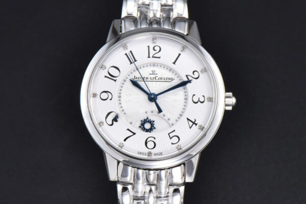 Rendez-Vous Night & Day 34mm APSF White Textured Dial SS Bracelet A898