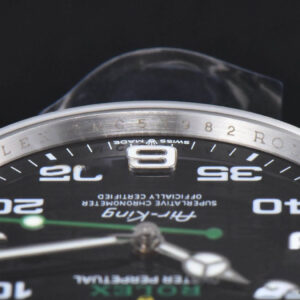 AirKing 126900 40mm GMF Black Dial On SS Bracelet VR3230 - Image 6