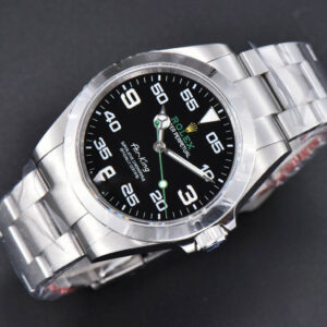 AirKing 126900 40mm GMF Black Dial On SS Bracelet A2824 - Image 3