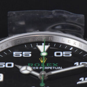 AirKing 126900 40mm GMF Black Dial On SS Bracelet A2824 - Image 9