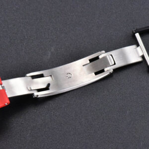 RM035-02 42mm White Forged Carbon T+F Black Skeleton Dial Red Crown Red Rubber Strap RMUL2 - Image 8