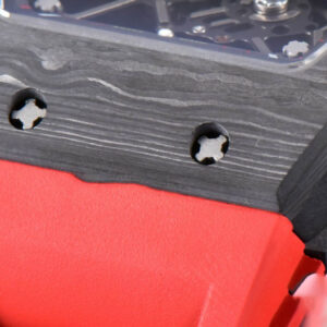 RM035-02 42mm Black Forged Carbon T+F Skeleton Dial Red Crown Red Rubber Strap RMUL2 - Image 12