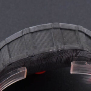 RM035-02 42mm Black Forged Carbon T+F Skeleton Dial Red Crown Red Rubber Strap RMUL2 - Image 17