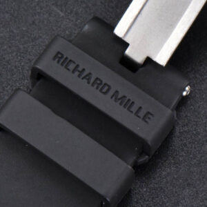 RM035-02 42mm White Forged Carbon T+F Skeleton Dial Red Crown Black Rubber Strap RMUL2 - Image 11