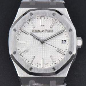 Royal Oak 15510 41mm ’50th Anniversary’ ZF White Dial SS Bracelet SA4302