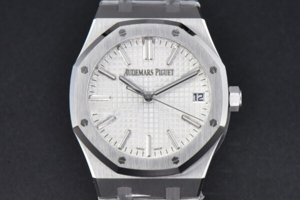 Royal Oak 15510 41mm ’50th Anniversary’ ZF White Dial SS Bracelet SA4302