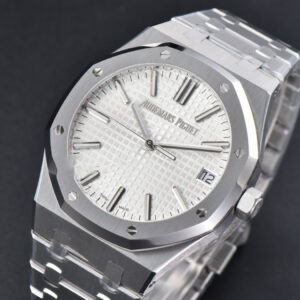 Royal Oak 15510 41mm ’50th Anniversary’ ZF White Dial SS Bracelet SA4302 - Image 3