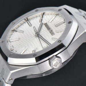 Royal Oak 15510 41mm ’50th Anniversary’ ZF White Dial SS Bracelet SA4302 - Image 4