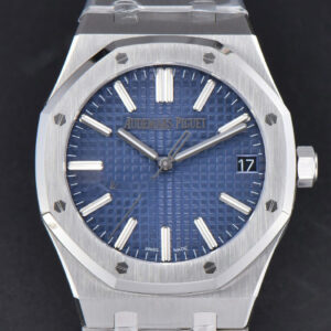 Royal Oak 15510 41mm ’50th Anniversary’ ZF Blue Dial SS Bracelet SA4302