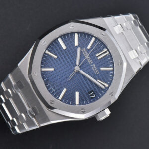 Royal Oak 15510 41mm ’50th Anniversary’ ZF Blue Dial SS Bracelet SA4302 - Image 4