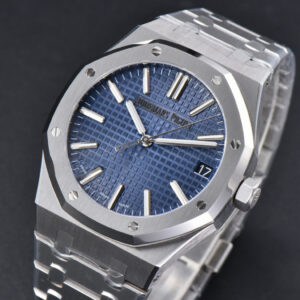 Royal Oak 15510 41mm ’50th Anniversary’ ZF Blue Dial SS Bracelet SA4302 - Image 3