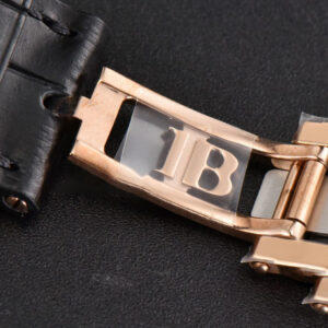 Villeret 6654 40mm Complicated Function OMF RG White Dial Black Leather Strap A6654 V3 - Image 9