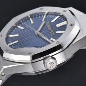Royal Oak 15510 41mm ’50th Anniversary’ ZF Blue Dial SS Bracelet SA4302 - Image 6