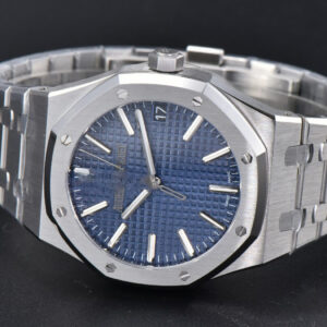 Royal Oak 15510 41mm ’50th Anniversary’ ZF Blue Dial SS Bracelet SA4302 - Image 5