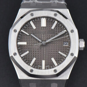 Royal Oak 15510 41mm ’50th Anniversary’ ZF Gray Dial SS Bracelet SA4302