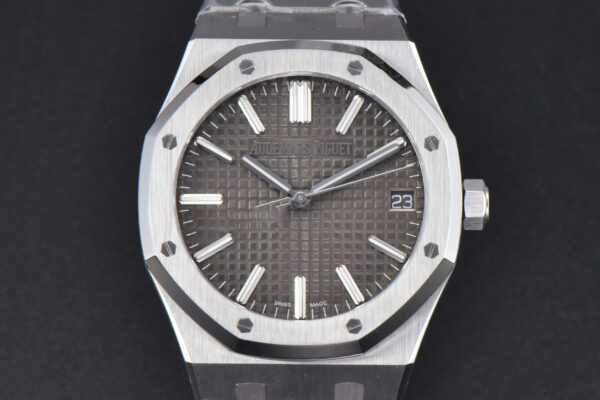 Royal Oak 15510 41mm ’50th Anniversary’ ZF Gray Dial SS Bracelet SA4302