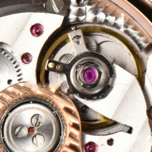 Villeret 6654 40mm Complicated Function OMF RG White Dial Brown Leather Strap A6654 V3 - Image 2