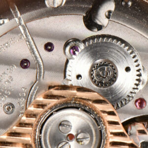 Villeret 6654 40mm Complicated Function OMF RG Blue Dial Black Leather Strap A6654 V3 - Image 7