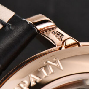 Villeret 6654 40mm Complicated Function OMF RG White Dial Black Leather Strap A6654 V3 - Image 22