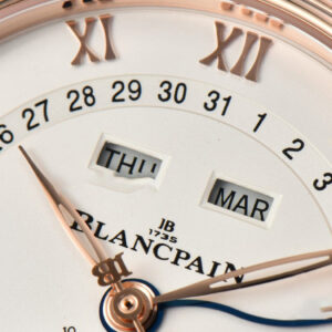 Villeret 6654 40mm Complicated Function OMF RG White Dial Black Leather Strap A6654 V3 - Image 25