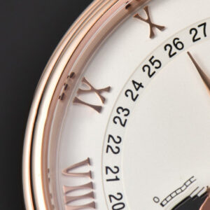 Villeret 6654 40mm Complicated Function OMF RG White Dial Black Leather Strap A6654 V3 - Image 26