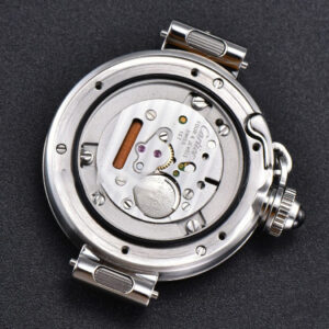 Pasha Ladies AF 30MM RG White Dial Rose Red Leather Strap Jap Quartz - Image 5