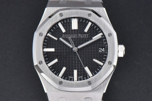 Royal Oak 15510 41mm ’50th Anniversary’ ZF Black Dial SS Bracelet SA4302