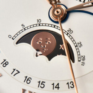 Villeret 6654 40mm Complicated Function OMF RG White Dial Black Leather Strap A6654 V3 - Image 27