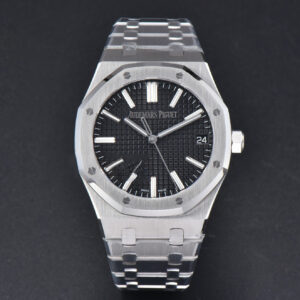 Royal Oak 15510 41mm ’50th Anniversary’ ZF Black Dial SS Bracelet SA4302 - Image 3