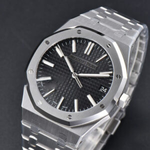 Royal Oak 15510 41mm ’50th Anniversary’ ZF Black Dial SS Bracelet SA4302 - Image 4