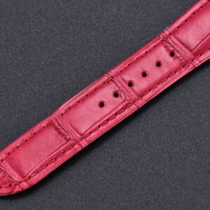 Pasha Ladies AF 30MM RG White Dial Rose Red Leather Strap Jap Quartz - Image 10