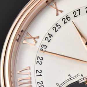 Villeret 6654 40mm Complicated Function OMF RG White Dial Brown Leather Strap A6654 V3 - Image 7
