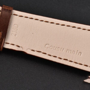 Villeret 6654 40mm Complicated Function OMF RG Dial Brown Leather Strap A6654 V3 - Image 5