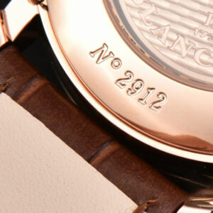 Villeret 6654 40mm Complicated Function OMF RG White Dial Brown Leather Strap A6654 V3 - Image 25