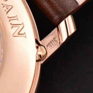 Villeret 6654 40mm Complicated Function OMF RG White Dial Brown Leather Strap A6654 V3 - Image 26