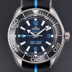 Seamaster 6000M Ultra Deep Titanium 45.5mm VSF Black Dial Nylon Strap A8912