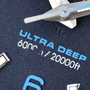 Seamaster 6000M Ultra Deep Titanium 45.5mm VSF Black Dial Nylon Strap A8912 - Image 3