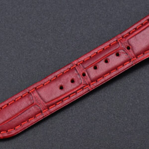 Pasha Ladies AF 30MM RG White Dial Red Leather Strap Jap Quartz - Image 16