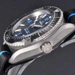 Seamaster 6000M Ultra Deep Titanium 45.5mm VSF Black Dial Nylon Strap A8912 - Image 5