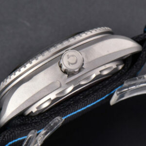 Seamaster 6000M Ultra Deep Titanium 45.5mm VSF Black Dial Nylon Strap A8912 - Image 8