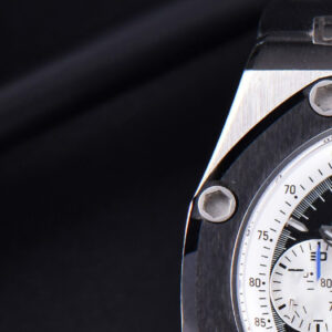Royal Oak Offshore Ruben Barrichello II 44mm JF Skeleton Dial Black Leather Strap A3126 V2 - Image 6