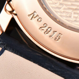 Villeret 6654 40mm Complicated Function OMF RG Blue Dial Black Leather Strap A6654 V3 - Image 28