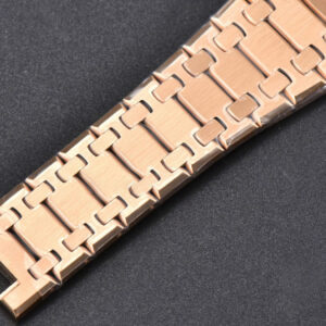Royal Oak 39MM RG 16202 “50th Anniversary” ZF Gray Textured Dial RG Bracelet A7121 - Image 16