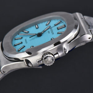 Nautilus 5711 40mm PPF Tiffany Blue Dial SS Bracelet A324CS - Image 23