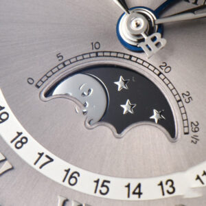 Villeret 6654 40mm Complicated Function OMF Silver Dial Black Leather Strap A6654 V3 - Image 10