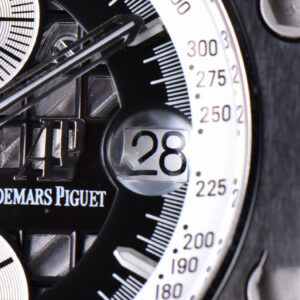 Royal Oak Offshore Ruben Barrichello II 44mm JF Skeleton Dial Black Leather Strap A3126 V2 - Image 13